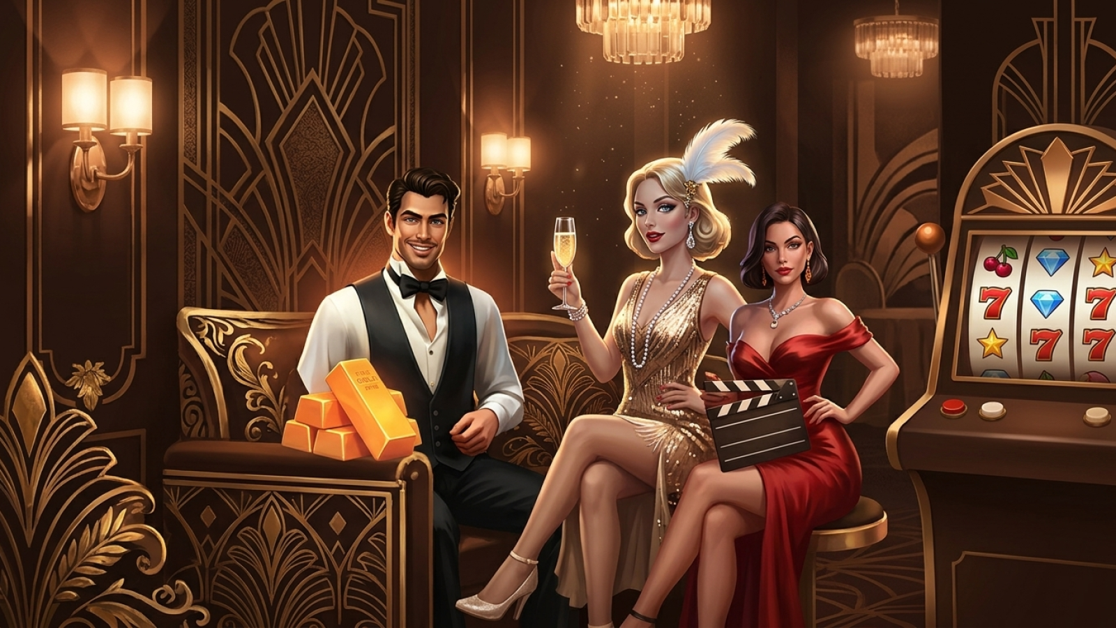 Ritzo Casino: Illustrative Szene; Bewertung: 6.4/10; Lizenz: Curaçao (CGA)